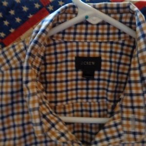 J Crew Button Down Casual Shirt Size M